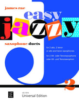 Easy Jazzy Saxophone Duets cover